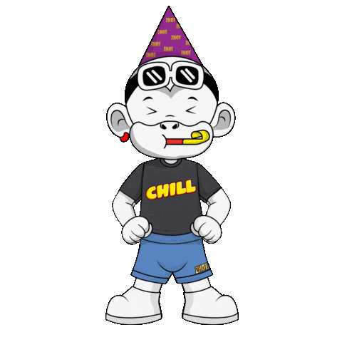 Chill Out Sticker by Zhot