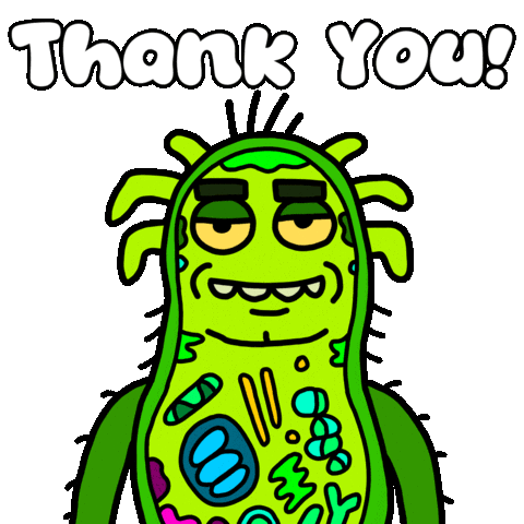 Thanks Thank You Sticker by herbertonic
