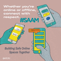 Saam GIF by National Sexual Violence Resource Center