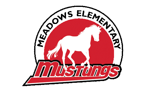 Meadows Elementary Mustangs Sticker by Meadows Place