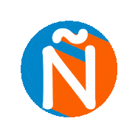 Orange Abc Sticker