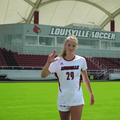 University Of Louisville Soccer GIF by Louisville Cardinals