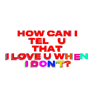 Sorry I Love You Sticker by Johnny Orlando