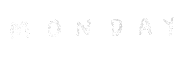 Monday 월요일 Sticker