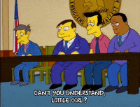 lisa simpson dr. hibert GIF