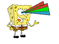 Clubbing Spongebob Squarepants Sticker by The Art Plug