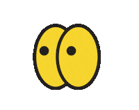 Eyes Looking Sticker by Everyday For Every Body