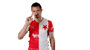 Football No Sticker by SK Slavia Praha