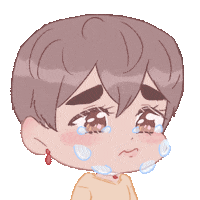 Sad Tears Sticker
