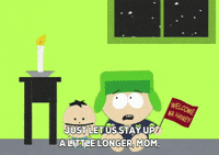 speaking kyle broflovski GIF by South Park 