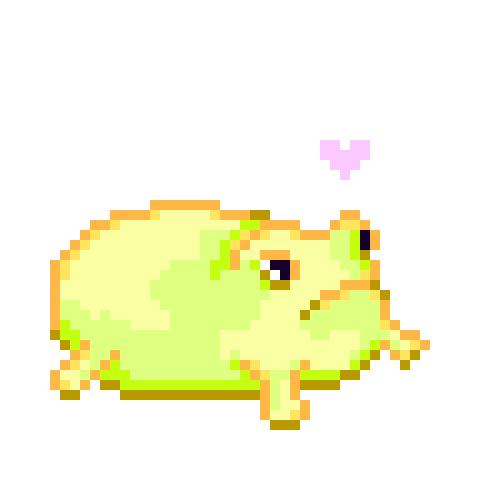 Frog Love Sticker