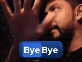 Good Night Goodbye GIF by Digital Pratik