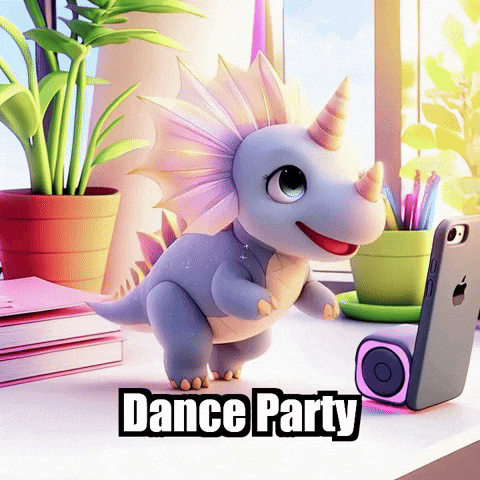 Dance Party Office Life GIF by Divineasaur