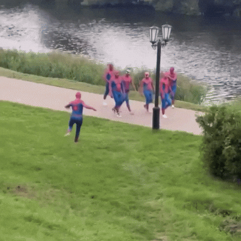 Spider-Man Point GIF by Respective