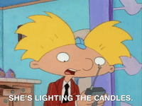 hey arnold nick splat GIF