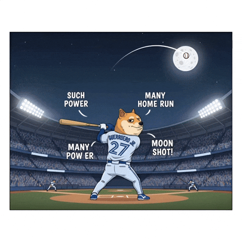 Hitting To The Moon GIF by Doge Pound