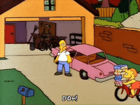 scared homer simpson GIF