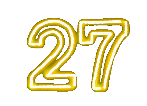 27 Sticker