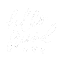 BreDesignCo hello hi friend positive Sticker