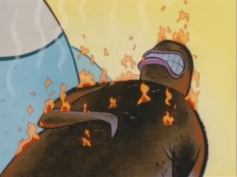 ren and stimpy nicksplat GIF