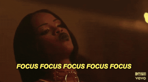 rihanna focus GIF by Product Hunt