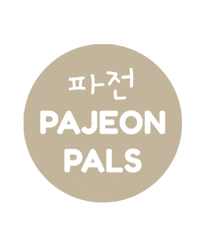 pajeonpals giphyupload korean korea pajeon pals Sticker