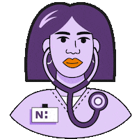 Woman Doctor Sticker by Novant Health