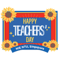 Teachers Day Teacher Sticker by National Institute of Education (NIE) | NTU Singapore