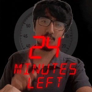 24 minutes left