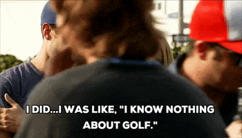 i did i was like i know nothing about golf GIF by The Hills