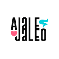 AjalesJaleo logo corazon parpadeo ajalesjaleo Sticker