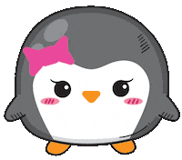 Bird Penguin Sticker by Scentco Inc