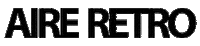 Blanco Y Negro Logo Sticker by aire retro