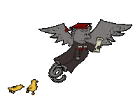 Gargoyle Sticker by UChicagoGRAD