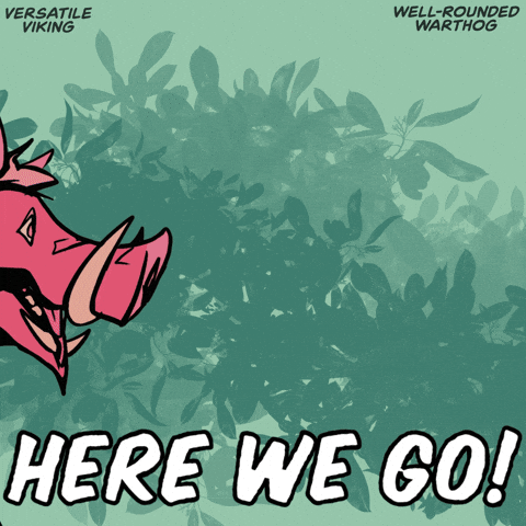 Here We Go Running GIF by VeeFriends