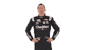 Who Knows Shrug Sticker by Richard Childress Racing