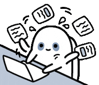 Littleworkingsoul work busy 工作 上班 Sticker