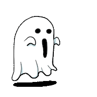 Halloween Ghost Sticker by CLBS Ltd.
