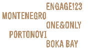 E Montenegro Sticker by Engage!