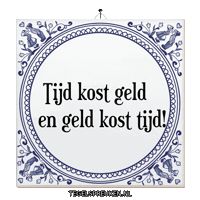 Focus Stress Sticker by Tegelspreuken.nl