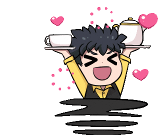 Good Afternoon Tea Sticker by Jin