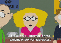 angry mr. mackey GIF by South Park 