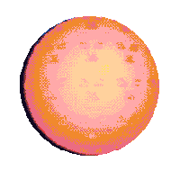 3D Sun Sticker