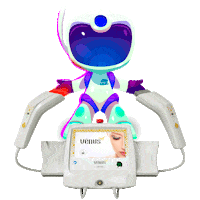 Robot Laser Sticker by MMO