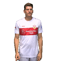 Ruhig Bleiben Mario Gomez Sticker by VfB Stuttgart