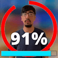 91%