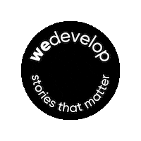 WedevelopNL logo apeldoorn wedevelop wedevelop logo Sticker