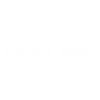 Happy Days Smile Sticker