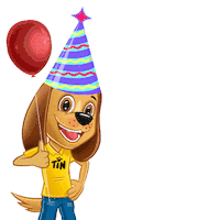 Happy Birthday Girl Sticker by Happy City