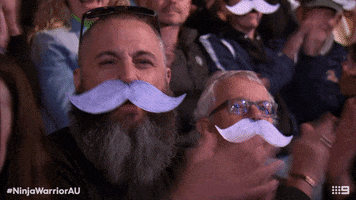 screaming channel 9 GIF by Australian Ninja Warrior